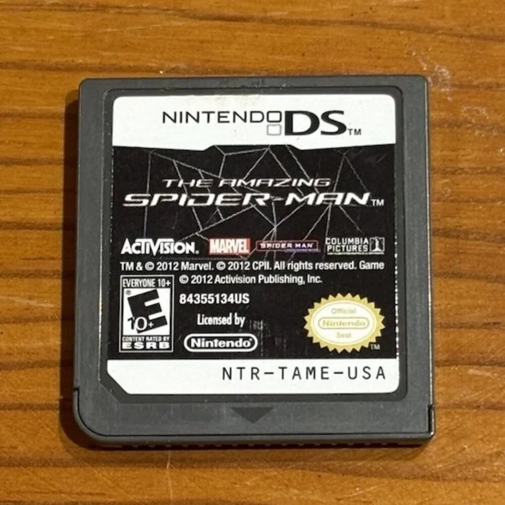 The Amazing Spider-Man‎ (Nintendo DS, 2012) Cart Only Working Tested